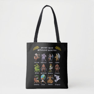 Tote Bag Ancient Greek Mythology Monsters