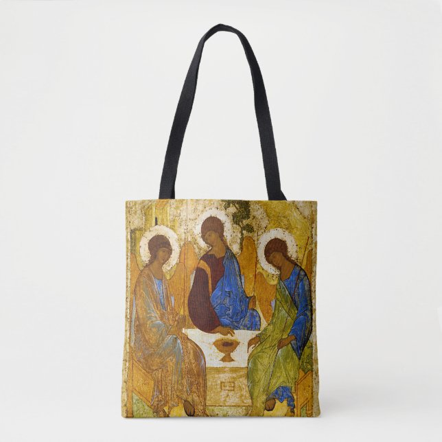 Tote Bag Andrei Rublev, "Sainte Trinité" (Devant)
