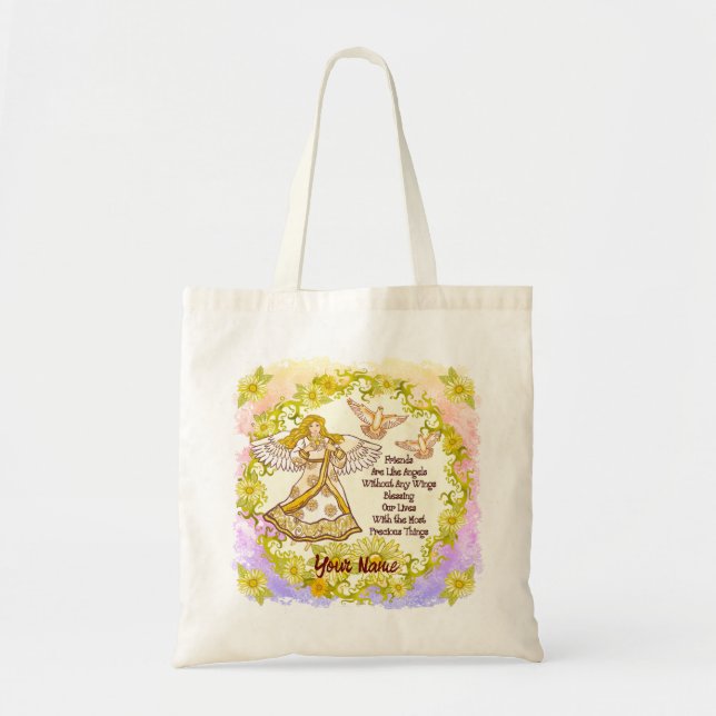 Tote Bag Ange ami (Devant)