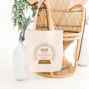 Tote Bag Angel Numbers 888 L'Esprit Abondant