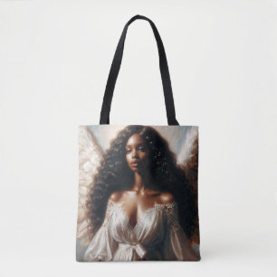 Tote Bag Anges Femmes Noires Angelcore