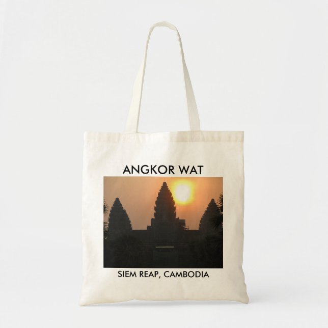 Tote Bag Angkor Wat Temple Siem Reap Cambodge Asie (Devant)