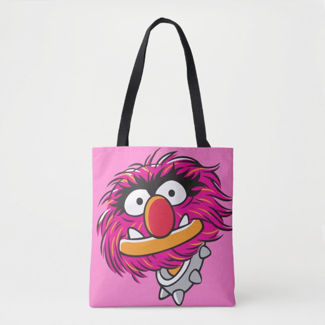 Tote Bag Animal avec collier (Devant)