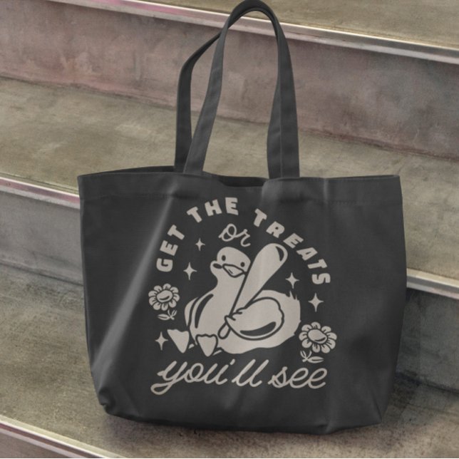 Tote Bag Animal d'oie avec chèvre (Créateur téléchargé)