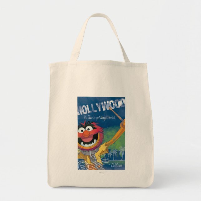 Tote Bag Animal - Hollywood, Californie Poster (Devant)