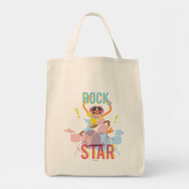 Tote Bag Animal - Rock Star (Devant)