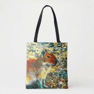 Tote Bag AnimalArt_Capybara_003
