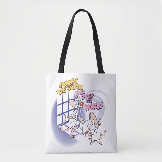 Tote Bag Animaniacs | Reprendre Le Monde Graphique (Devant)