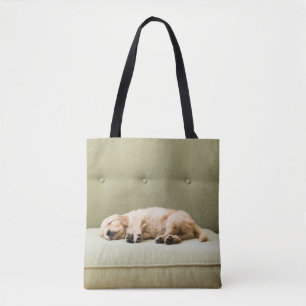 Tote Bag Animaux de bébés cutest   Golden Retriever Puppy 2