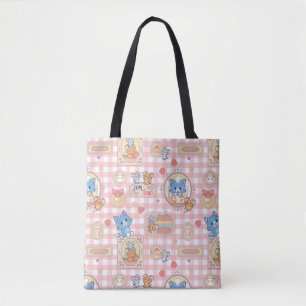 Tote Bag Anime Tom et Jerry Motif de boulangerie