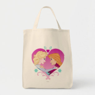 Tote Bag Anna et Elsa Bond solide
