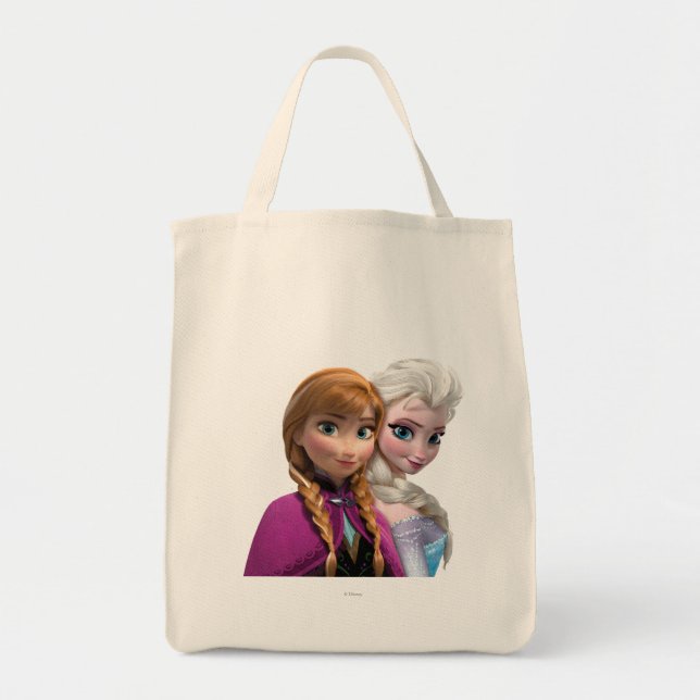 Tote Bag Anna et Elsa | Ensemble (Devant)
