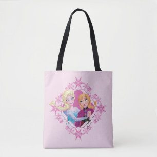 Tote Bag Anna et Elsa Famille pour toujours