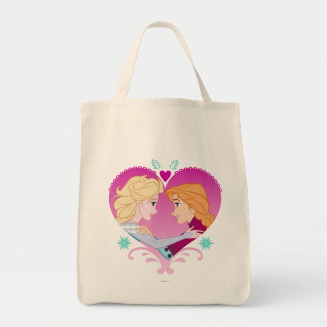 Tote Bag Anna et Elsa | Forte obligation (Devant)