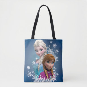 Tote Bag Anna et Elsa Les flocons de neige