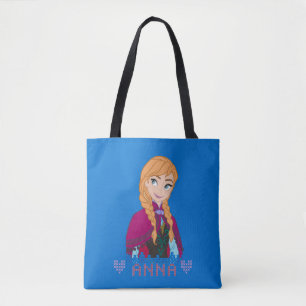 Tote Bag  Anna  Portrait avec nom