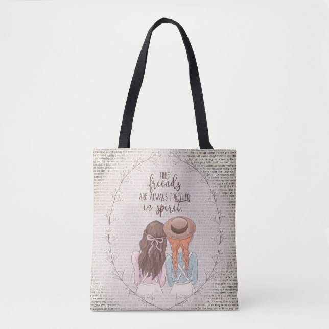 Tote Bag Anne des pignons verts (Devant)