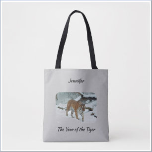 Tote Bag Année astrologique chinoise du tigre