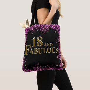 Tote Bag Anniversaire 18 ans