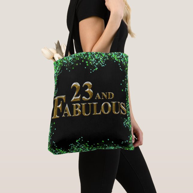 Tote Bag Anniversaire 23 ans (De près)