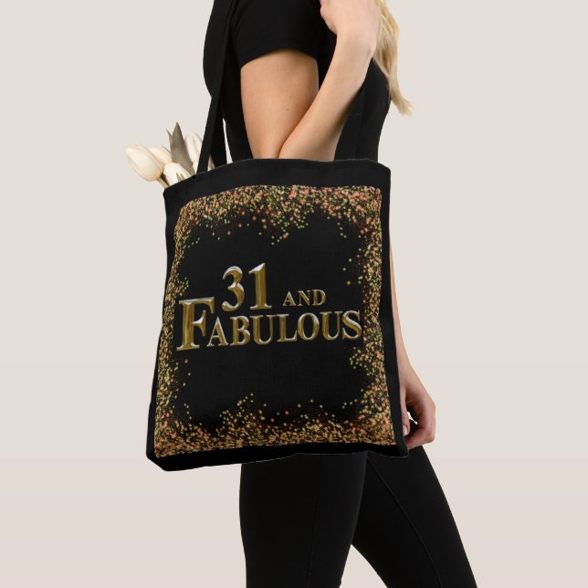 Tote Bag Anniversaire 31 ans (De près)