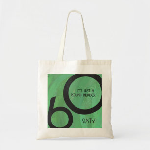 Tote Bag Anniversaire 60 ans vert