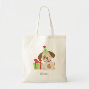 Tote Bag Anniversaire du Chiot mignon