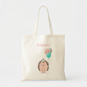 Tote Bag Anniversaire du Hérisson mignon
