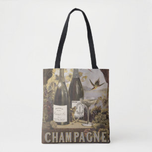 Tote Bag Annonce Vintage Pour Henriot & Co. Rheims Champagn