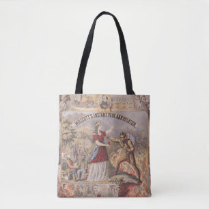 Tote Bag Annonce Vintage pour Wolcott's Instant Pain Annihi