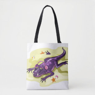 Tote Bag Anteosaurus Bain De Soleil Avec Casque.