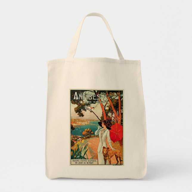Tote Bag Antibes Côte d'Azur (Devant)
