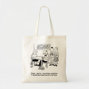Tote Bag Antique expert dépose un objet précieux