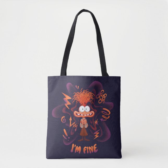 Tote Bag Anxiété "Ça va" (Devant)