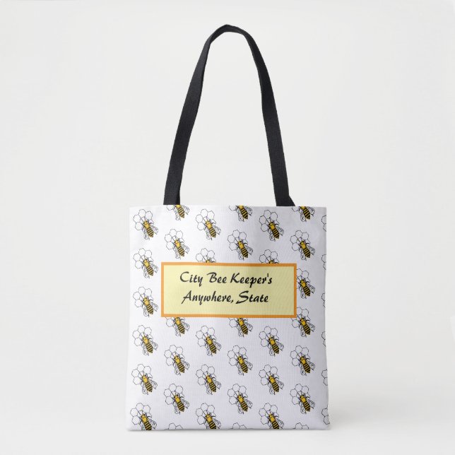 Tote Bag (ao) - City Bee Keeper Group (Front)