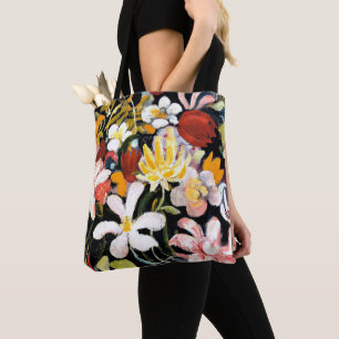 Tote Bag Août Macke peinture, Tapis de fleurs,