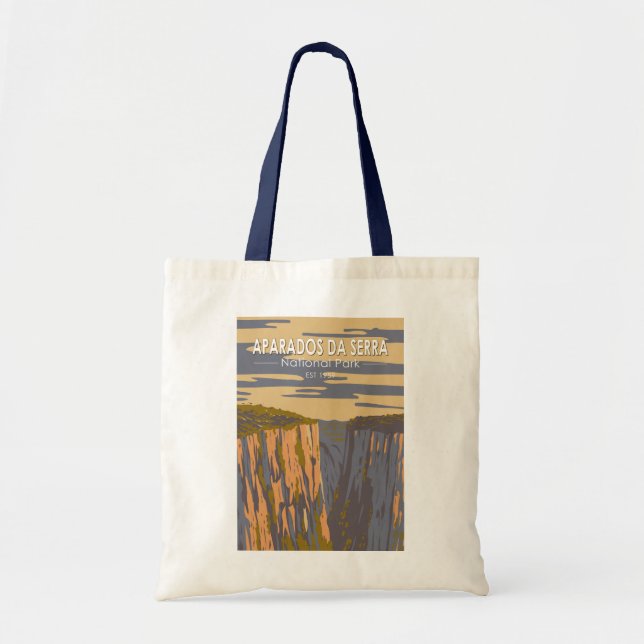 Tote Bag Aparados da Serra National Park Brésil Travel Art (Devant)