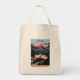 Tote Bag Aperçu de l'affiche de Fairmont Banff Springs