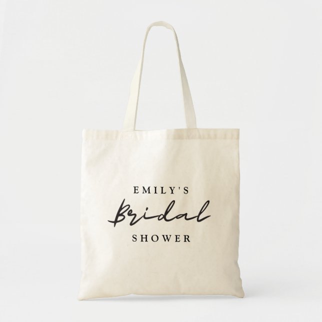 Tote Bag Aperol Spritz Floral Réception de Mariage (Devant)