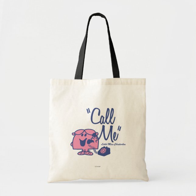 Tote Bag Appelle Little Miss Chatterbox (Devant)