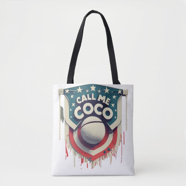 Tote Bag Appelle-moi Coco Appelle-moi Champion (Devant)