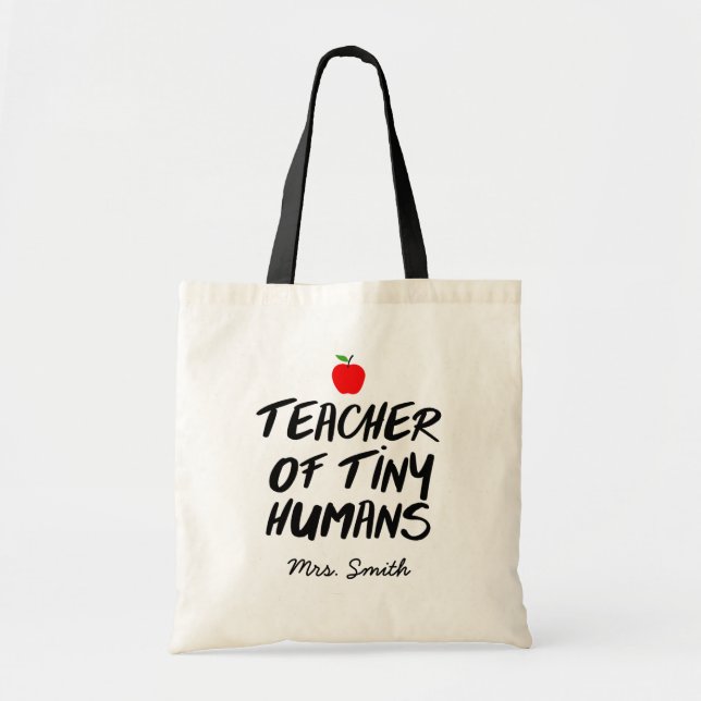 Tote Bag Appréciation amusante de l'enseignant (Devant)