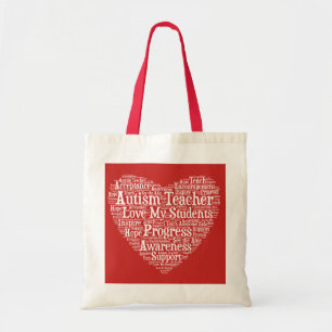 Tote Bag Appréciation de professeur d'autisme - choisissez