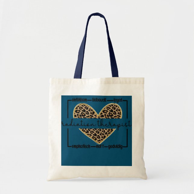 Tote Bag Appréciation du radiothérapeute Radiation (Devant)