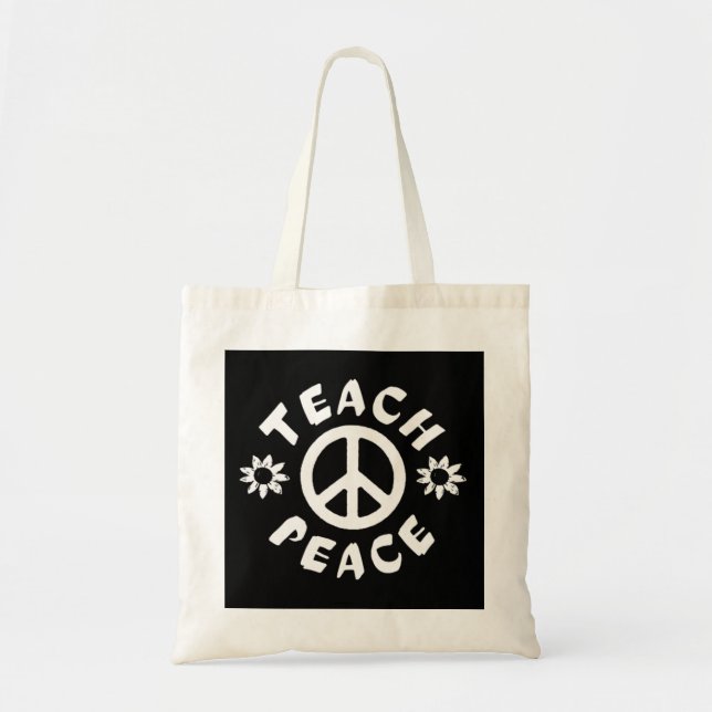 Tote Bag Apprendre la paix (Devant)