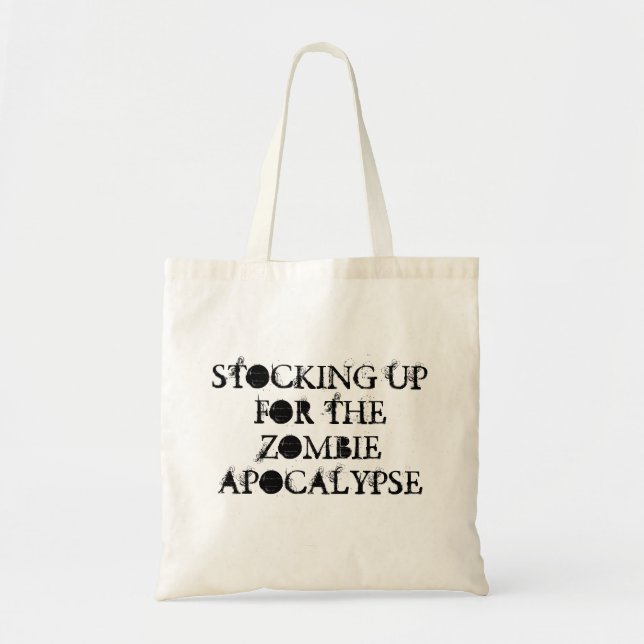 Tote Bag Approvisionnement fourre-tout d'apocalypse de (Devant)