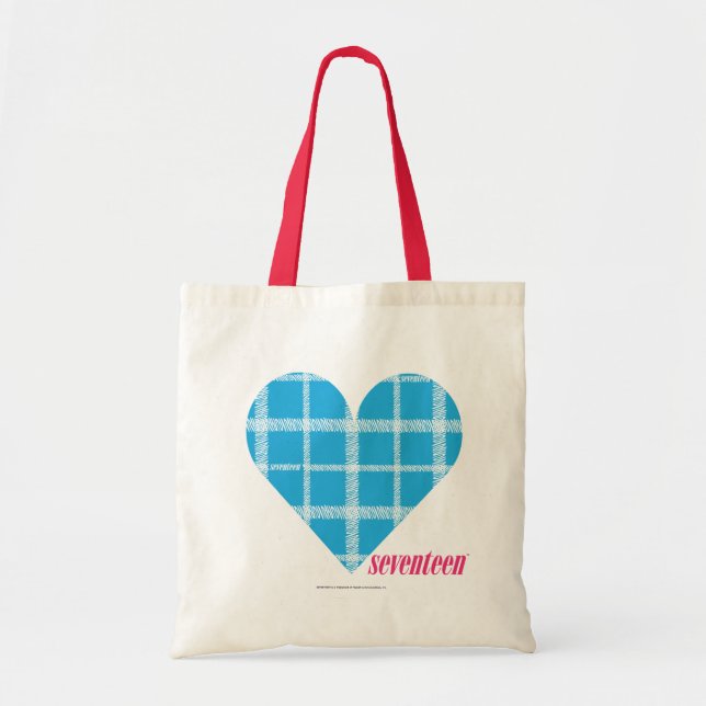 Tote Bag Aqua 2 de plaid (Devant)