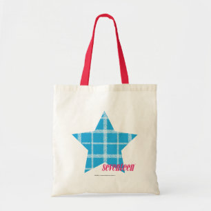 Tote Bag Aqua 3 de plaid