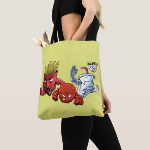 Tote Bag Aqua Ado Force de la faim Anime Graphisme