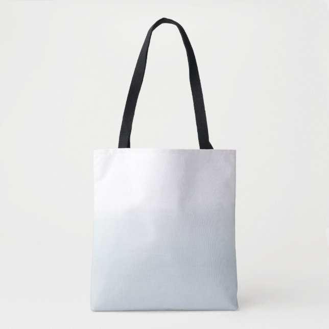 Tote Bag Aqua Haze Watercolor (Devant)